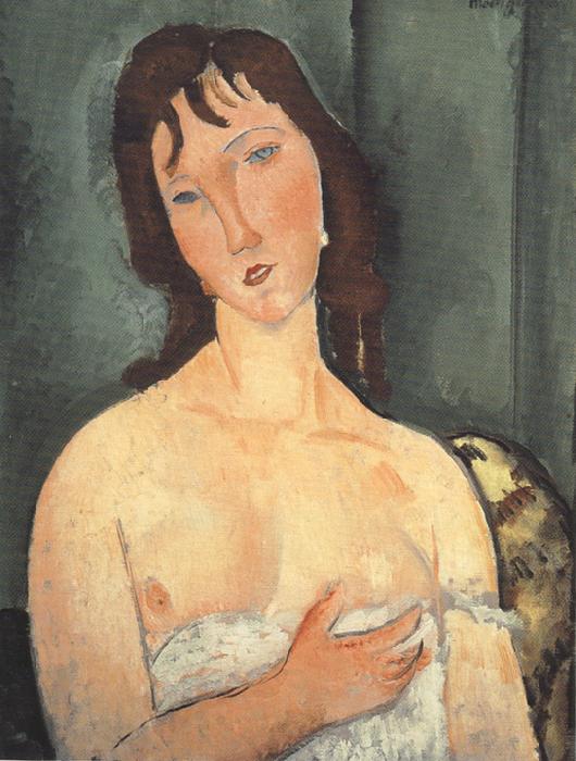 Amedeo Modigliani Portrait of a Young Woman (mk39) France oil painting art